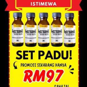 PROMO 5 BOTOL (HARINI SAJA !)