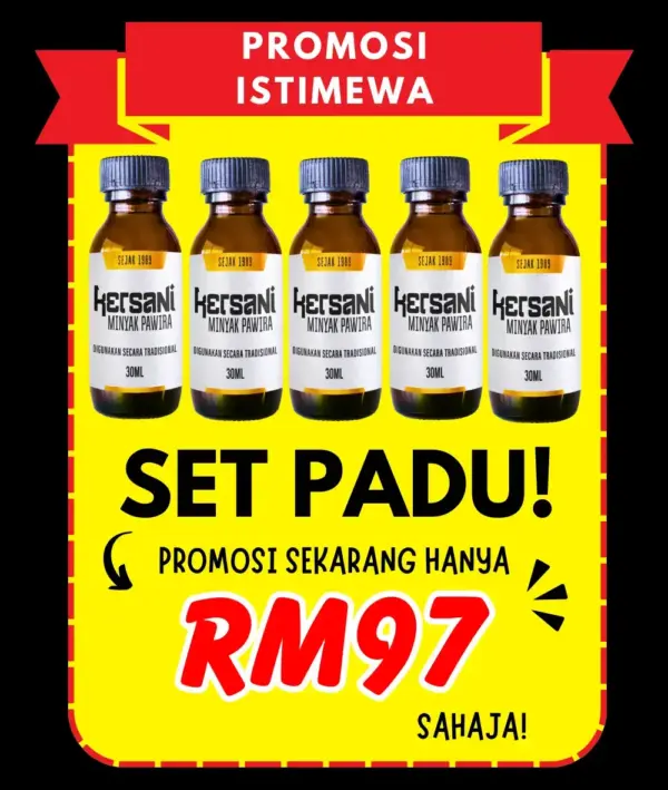 PROMO 5 BOTOL (HARINI SAJA !)