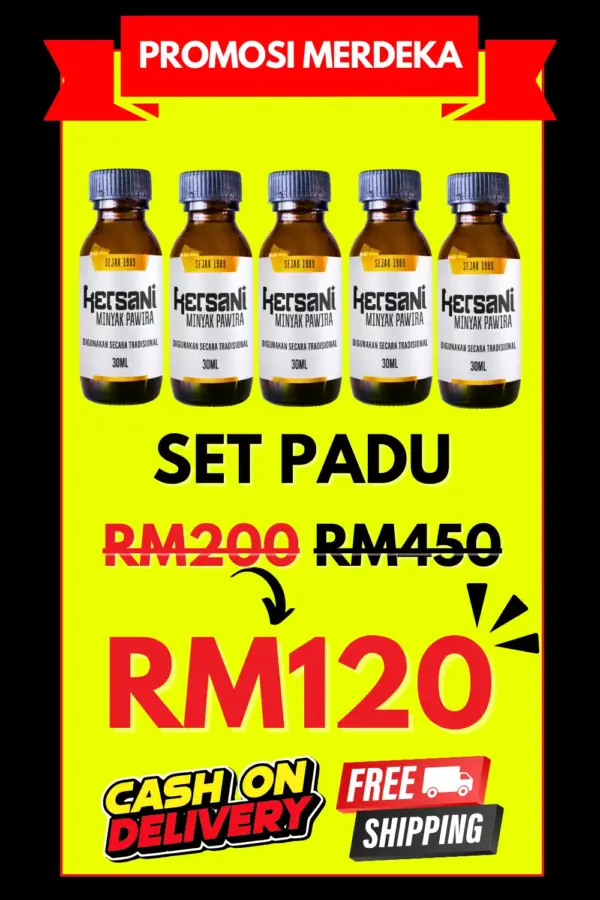 PROMO 5 BOTOL (HARINI SAJA !)