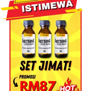 PROMO 3 BOTOL RM87 (HARINI SAJA!)